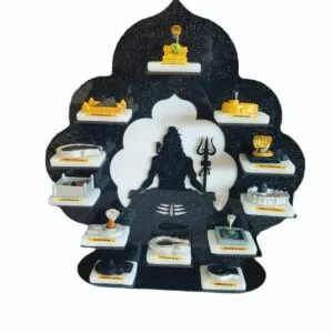 12 Jyotirling With Beautiful Stand
